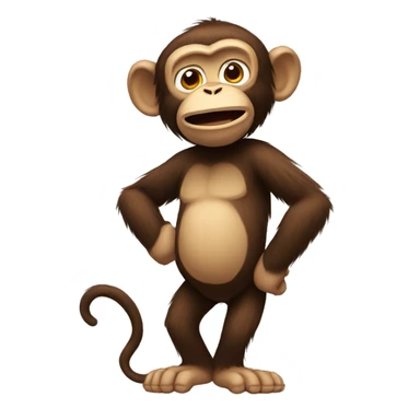 giant monkey sticker