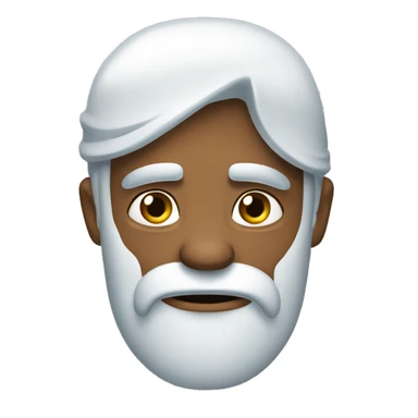 Cara triste congelada  sticker