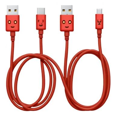 imagen con muchos cables liados y caoticos sticker