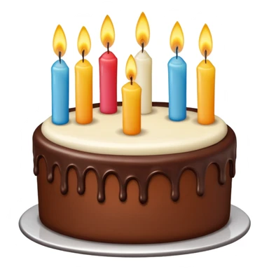 birthday cake oven sticker