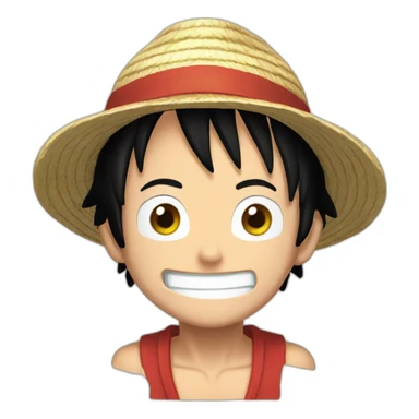 luffy had sticker