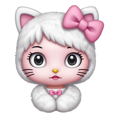 Hello kittiy sticker