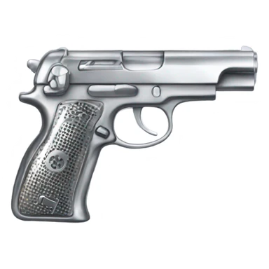 Gun nickle finish sticker