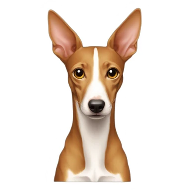podenco con niña sticker