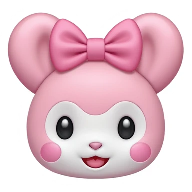 my melody shooked  sticker