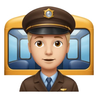 train driver sticker