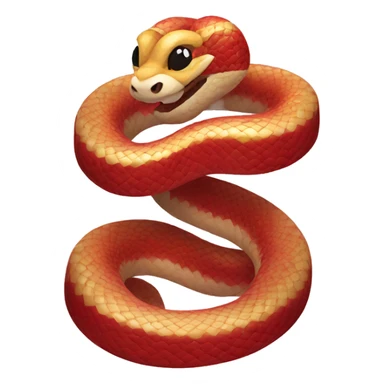 Chinese new year snake sticker