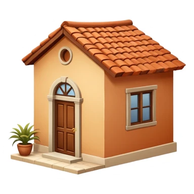 casa pequeña sticker