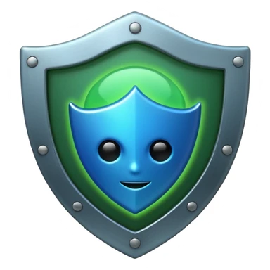 generate cyber shield emoji and different  hack symbols sticker