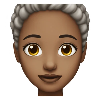 Skincare white skin girl sticker