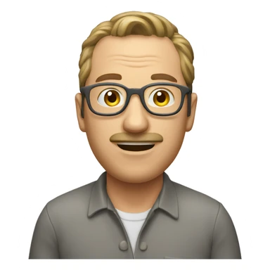 Un homme bourré qui mange des pâtes  sticker