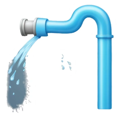 Water hose spray sticker