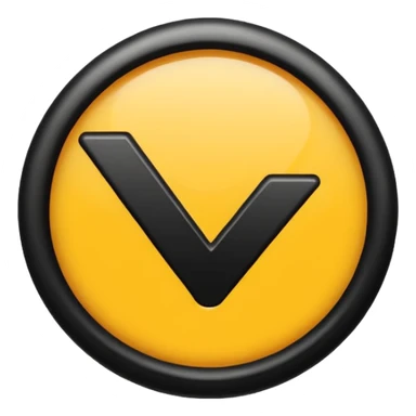 Blue💙 bagraund and black tick✔️ sticker