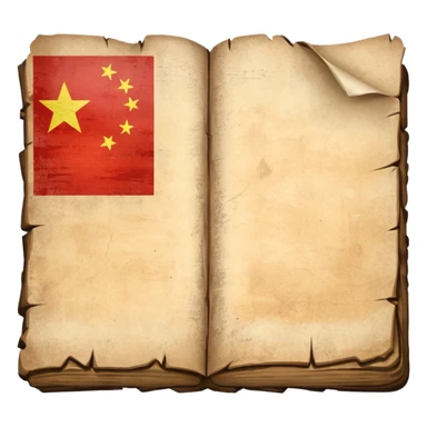 Chinese governement log sticker