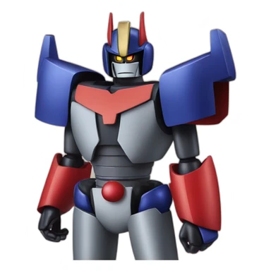 Mazinger z fling sticker
