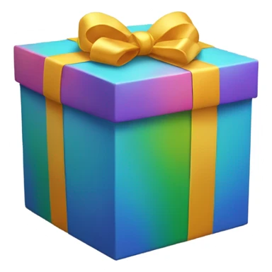 pride mystery gift box sticker