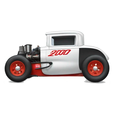 Steve Wendt racing hot rod sticker