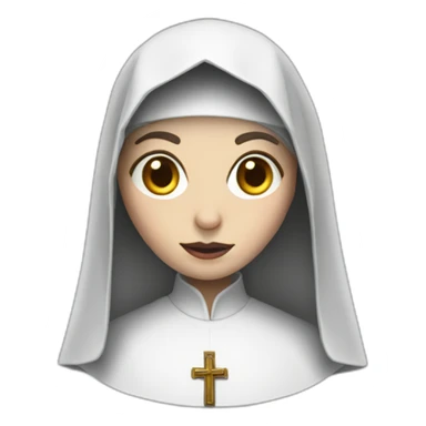 The nun movie sticker