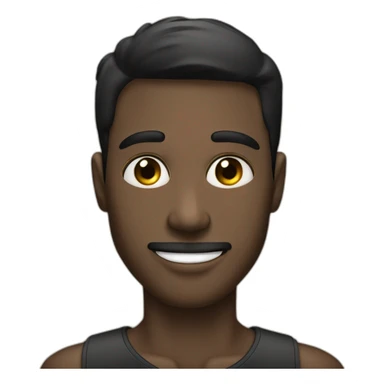 Joven con babello negro sin barba, con anteojos negros callcenter sticker