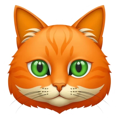 Katze mit Gurke auf den Augen sticker