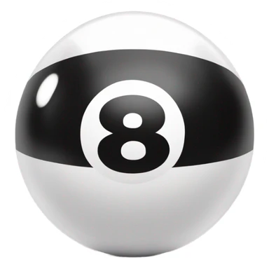 pool ball sticker