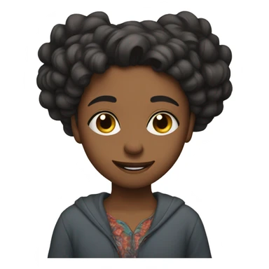 Девочка украшает елку sticker