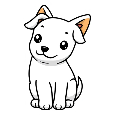 Dog eat crap sticker