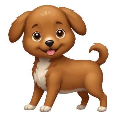 Dog give first bump sticker