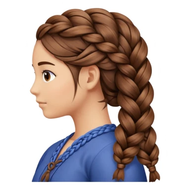 Braiding sticker