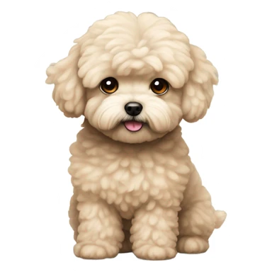 whole beige matipoo sticker