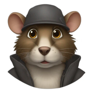 Raton laveur sticker