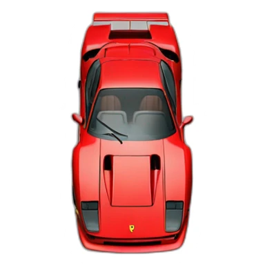 Ferrari F40 sticker