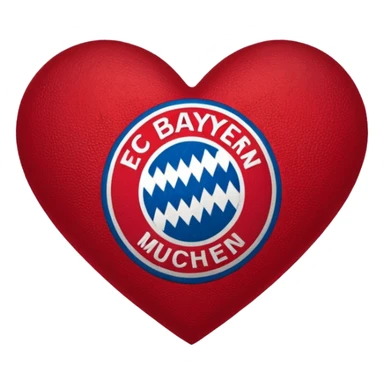 FC Bayern München Heart sticker