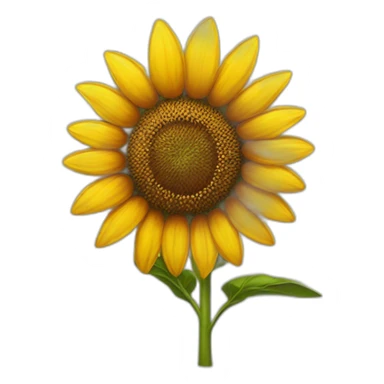 a sunflower seed sticker