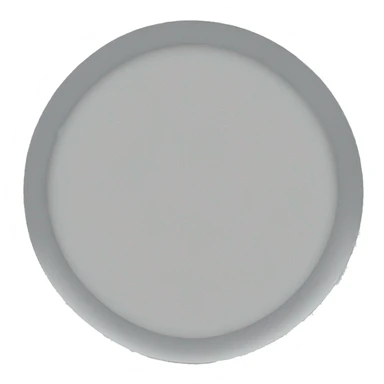 circle filled with gray color, without outline sticker