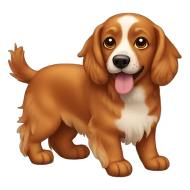Ginger duchhund sticker