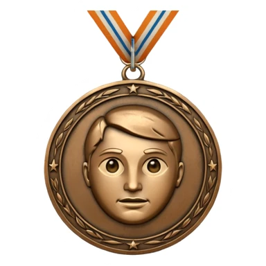 médaille du courage Cerballaince sticker