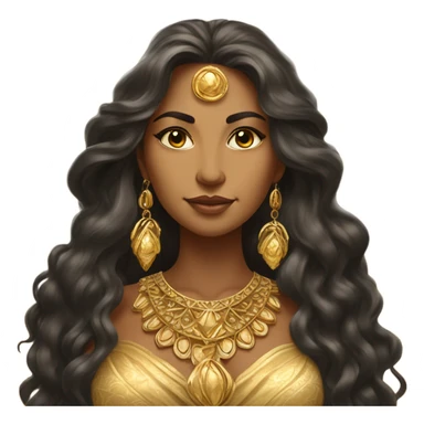 Latina female goddess sticker