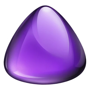 Purple obsidian sticker