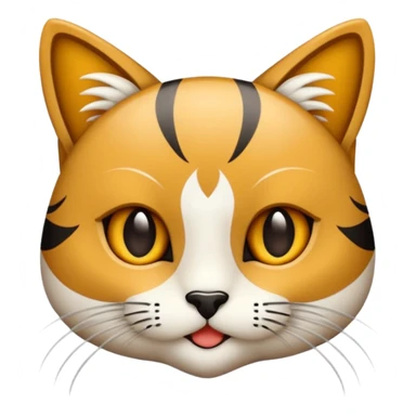 Elinde bicak olan caliko cinsi bir kedi tasma vs hiç bir sey olmasın üstünde bıçağı elinde tutsun gözleride bal rengi sticker