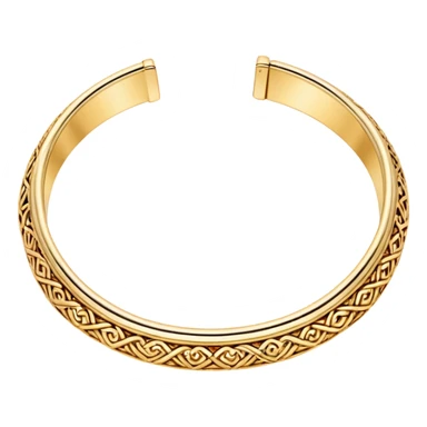 Neck traditional gold choker and gold bangel sticker