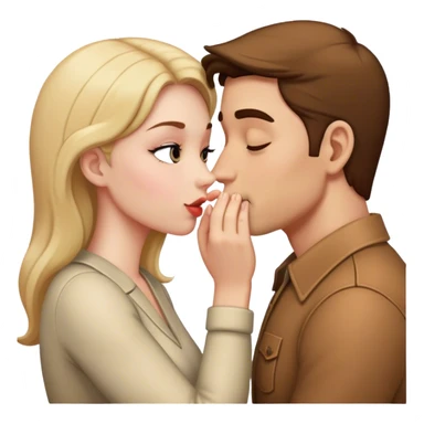 Kissing the hand of a lady sticker