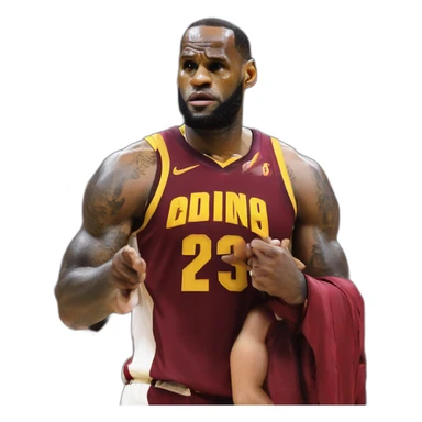 lebron james after indiana lose sticker