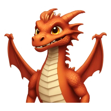 dragon with the name caleb sticker