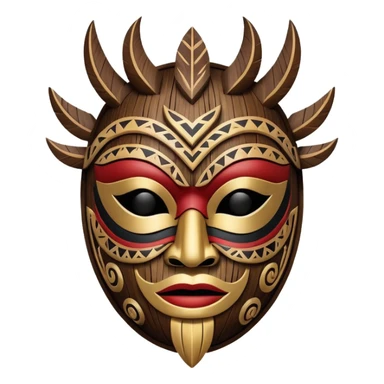 cute Uka Uka mask sticker