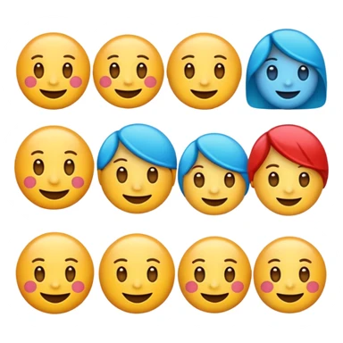 Emojis bem iOS 18 sticker