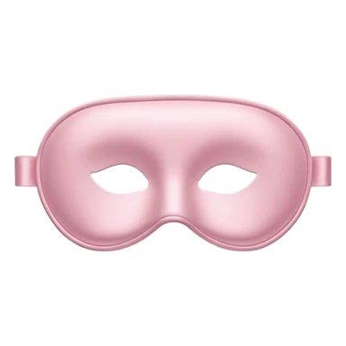 Pale Pink Sleep Mask sticker