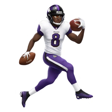 lamar jackson sticker