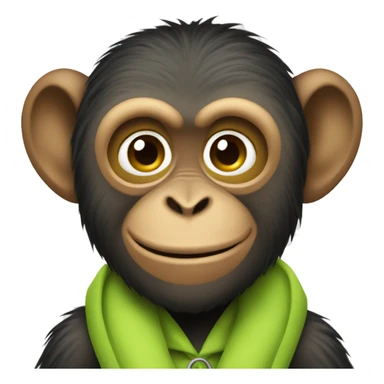 gay monkey in apple store sticker