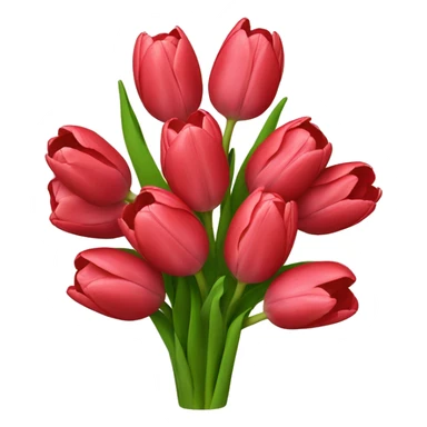 Tulip bouquet  sticker